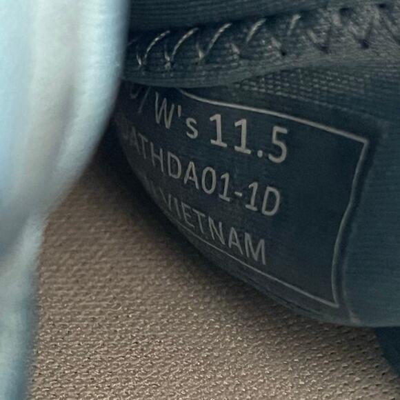 Kizik Athens Doterra Slip On Sneakers Mens 10 Womens 11.5 Deep Sea Blue - Picture 13 of 13